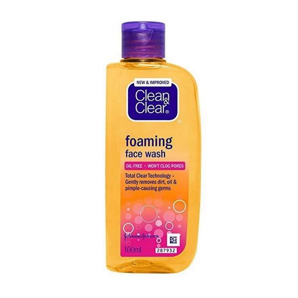 CLEAN & CLEAR FOAMING FACE WASH 100ML - Nazar Jan's Supermarket