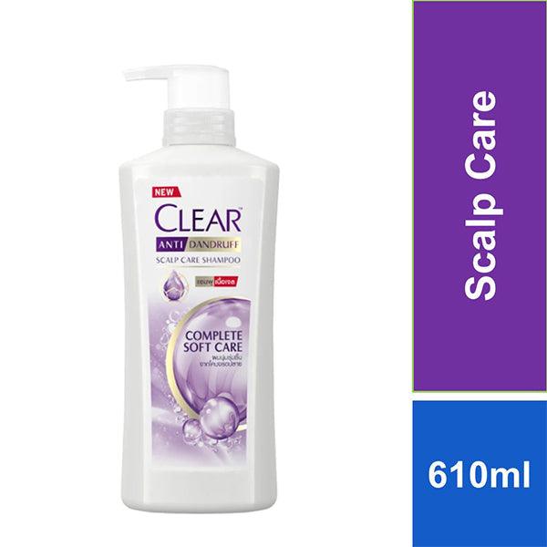 CLEAR ANTI DANDRUFF COMPLETE SOFT CARE SHAMPOO 610ML - Nazar Jan's Supermarket