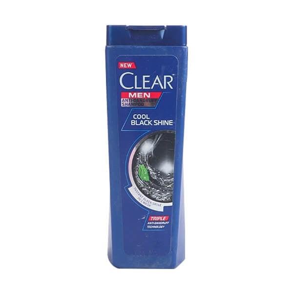 CLEAR MEN COOL BLACK SHINE SHAMPOO 185ML - Nazar Jan's Supermarket