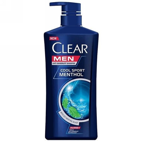CLEAR MEN COOL SPORT MENTHOL SHAMPOO 650ML - Nazar Jan's Supermarket