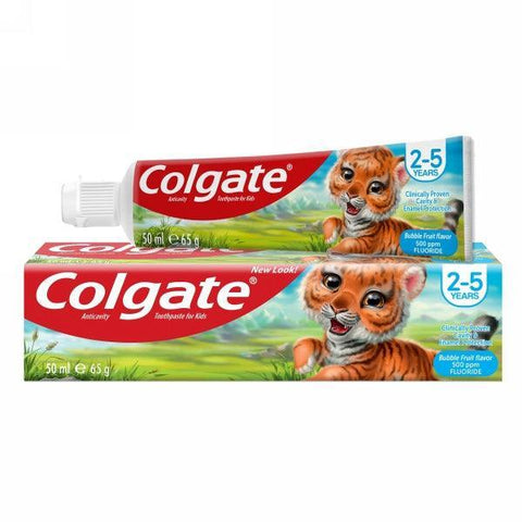 COLGATE 2-5 YEAR TOOTHPASTE FOR KIDS 50ML - Nazar Jan's Supermarket