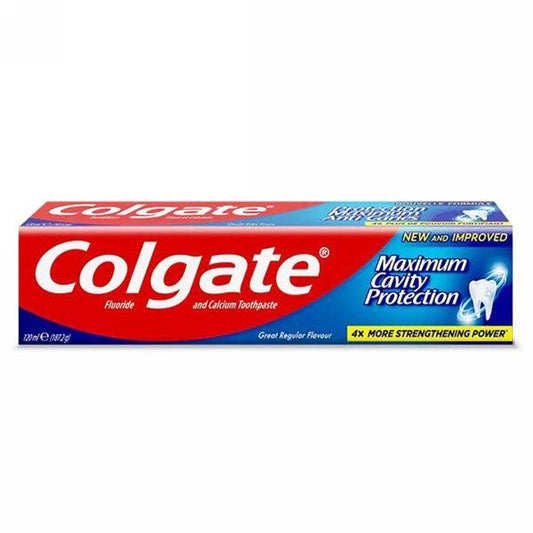 COLGATE MAXIMUM CAVITY T/PASTE 120ML - Nazar Jan's Supermarket