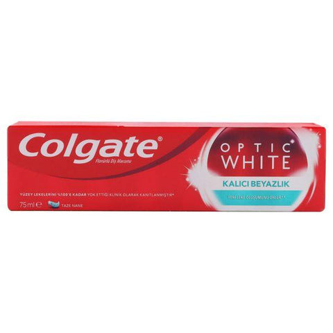 COLGATE OPTIC WHITE LASTING WHITE TOOTHPASTE 75ML - Nazar Jan's Supermarket