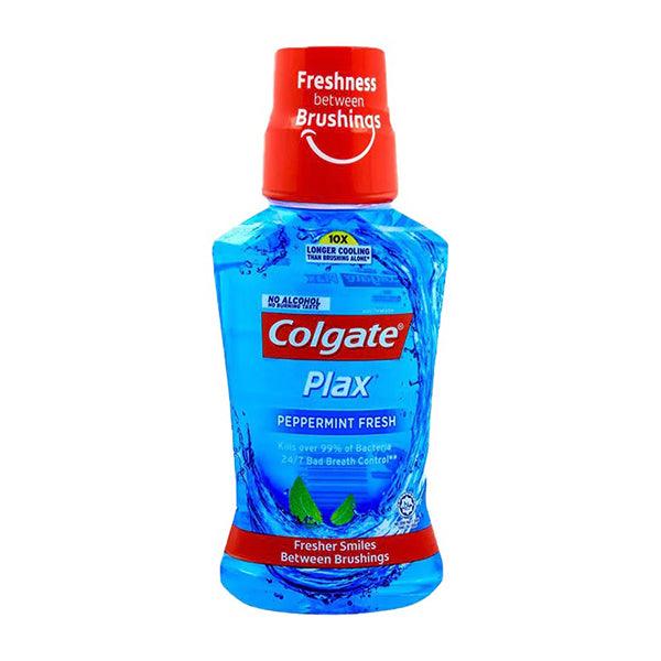 COLGATE PLAX PEPPERMINT M/W 250ML - Nazar Jan's Supermarket