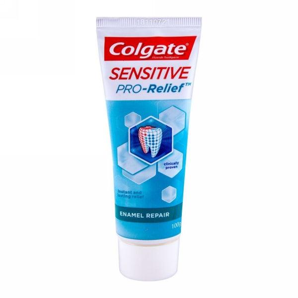 Tooth Repairs Colcate COLGATE PRO RELIEF ENAMEL REPAIR TOOTHPASTE 100GM – Nazar Jan's Supermarket