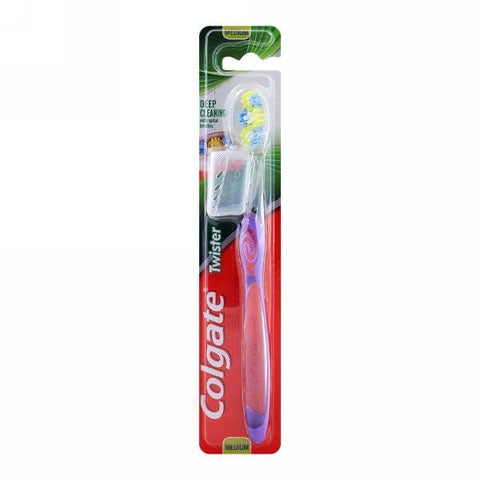 COLGATE TWISTER MEDIUM TOOTH BRUSH - Nazar Jan's Supermarket