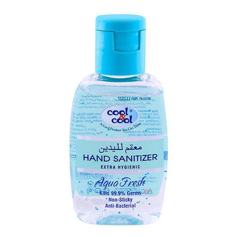 COOL & COOL AQUA FRESH H/SANITIZER 60ML - Nazar Jan's Supermarket