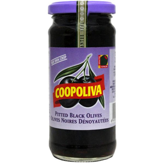 COOPOLIVA PITTED BLACK OLIVES 114G - Nazar Jan's Supermarket