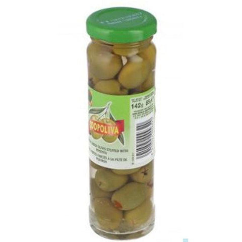 COOPOLIVA STUFFED GREEN OLIVES 142G - Nazar Jan's Supermarket