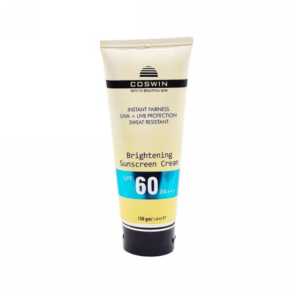 COSWIN BRIGHTENING SUNSCREEN CREAM SPF 60 150G - Nazar Jan's Supermarket