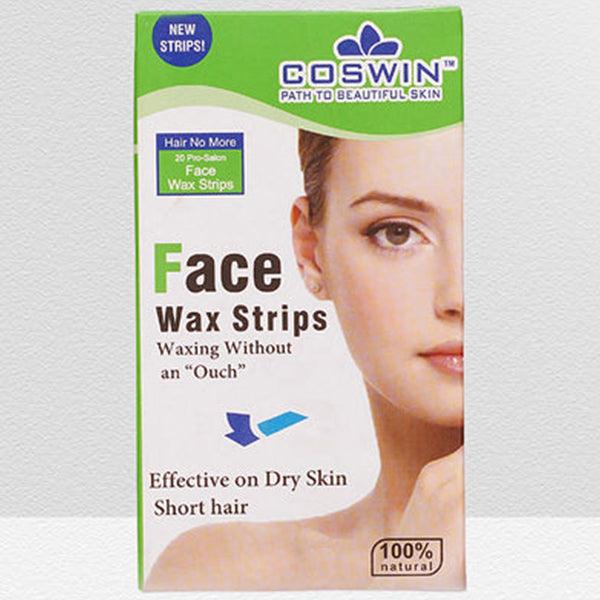 COSWIN FACE WAX STRIPS SENSITIVE SKIN - Nazar Jan's Supermarket