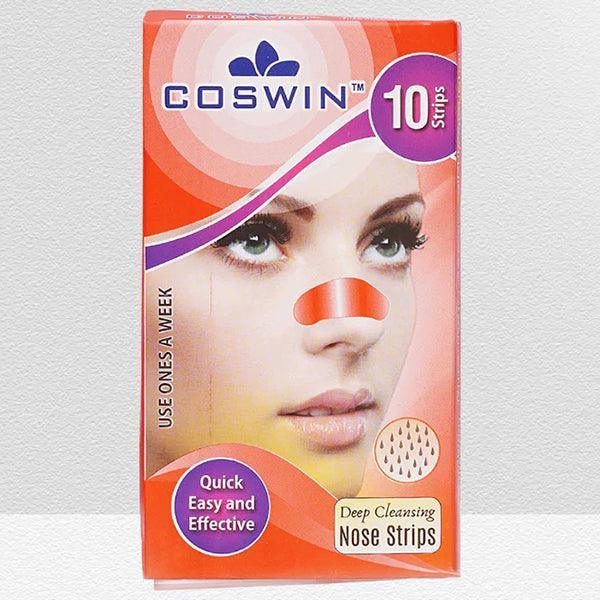 COSWIN NOSE STRPS RED 10PC - Nazar Jan's Supermarket