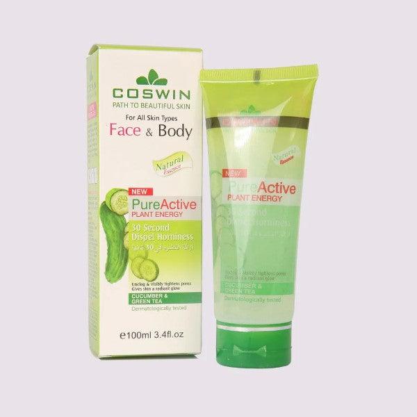 COSWIN PURE ACTIVE CUCUMBER GREEN TEA 100ML - Nazar Jan's Supermarket