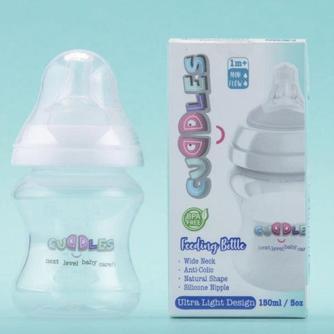 CUDDLES FEEDING BOTTLE 150ML - Nazar Jan's Supermarket