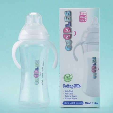 CUDDLES FEEDING BOTTLE 330 ML - Nazar Jan's Supermarket