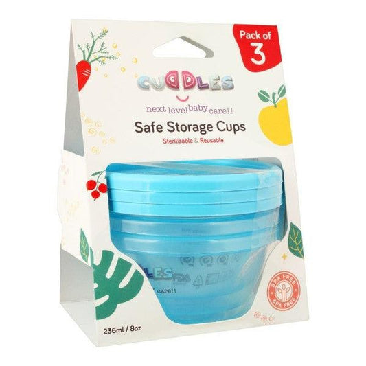 CUDDLES SAFE STORAGE CUPS LARGE 236ML - Nazar Jan's Supermarket