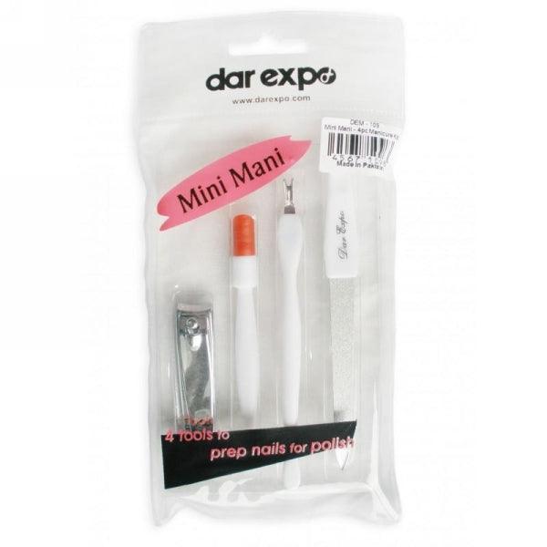 DAR EXPO MANI MANI 4TOOLS TO PREP NAILS FOR POLISH DE-109 - Nazar Jan's Supermarket