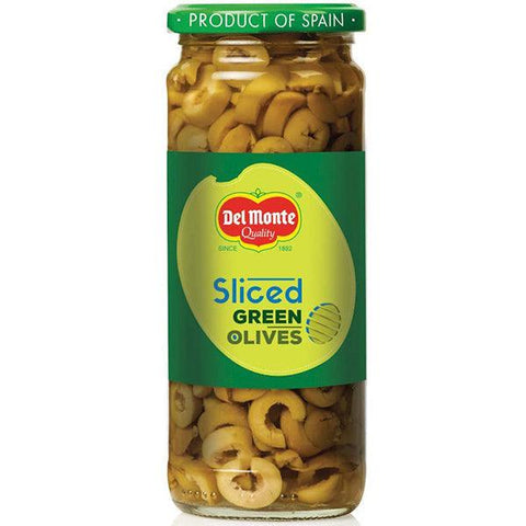 DEL MONTE SLICED G OLIVES 450G - Nazar Jan's Supermarket