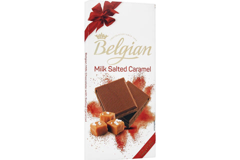 DELICES DE BELGIQUE MILK SALTED CARAMEL 100G - Nazar Jan's Supermarket