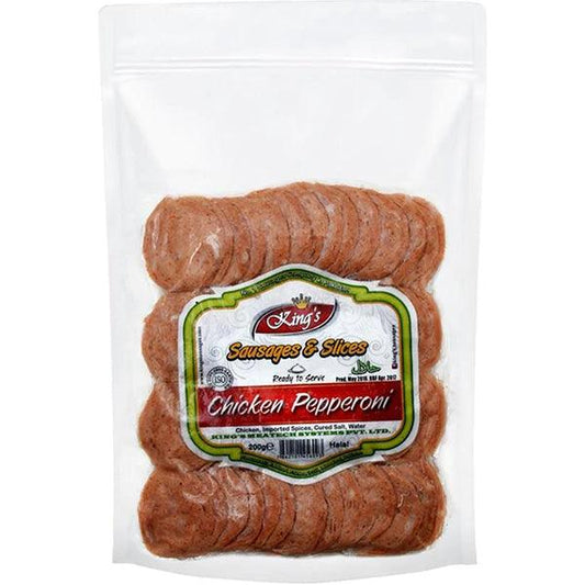DELICIOUS CHICKEN PEPPERONI 200GM - Nazar Jan's Supermarket