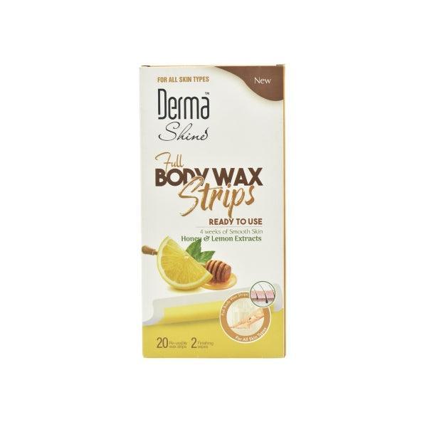 DERMA SHINE FULL BODY WAX STRIPS - Nazar Jan's Supermarket