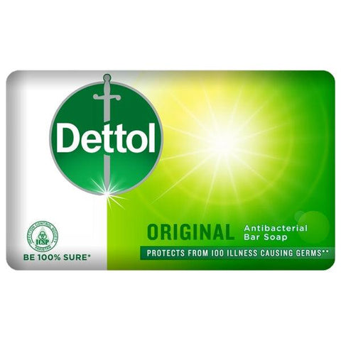 DETTOL ORIGINAL ANTIBACTERIAL BAR SOAP 170GM - Nazar Jan's Supermarket