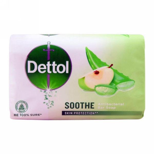 DETTOL SOOTHE ANTI BACTERIAL BAR SOAP 85GM - Nazar Jan's Supermarket