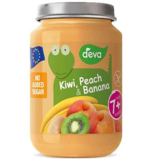 DEVA KIWI PEACH BANANA 7+ MONTHS 200GM - Nazar Jan's Supermarket