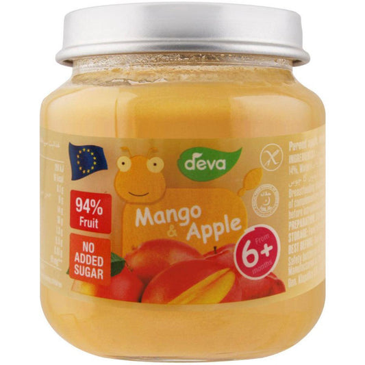 DEVA MANGO APPLE 6+MONTHS 125GM - Nazar Jan's Supermarket