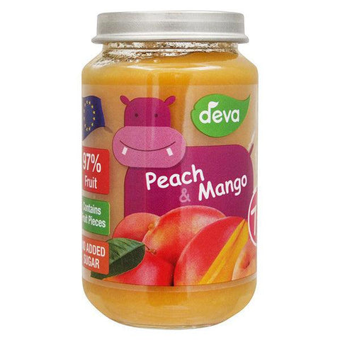 DEVA PEACH MANGO 7+ MONTHS 200GM - Nazar Jan's Supermarket