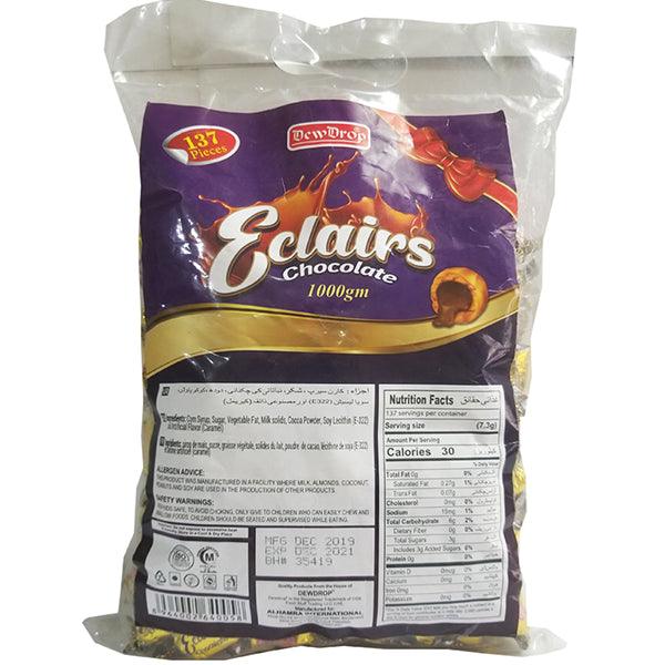 DEWDROP ECLAI TOFFEE 1KG 137-PCS CHOCOLATE - Nazar Jan's Supermarket