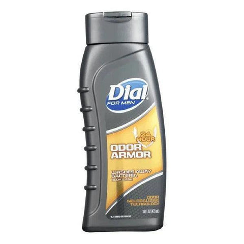 DIAL FOR MEN ODOR ARMOR BODY WASH 473ML - Nazar Jan's Supermarket