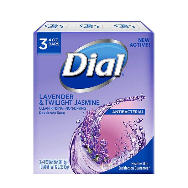 DIAL LAVENDER CLEAN RINSING ANTIBACTERIAL SOAP 3BARS - Nazar Jan's Supermarket