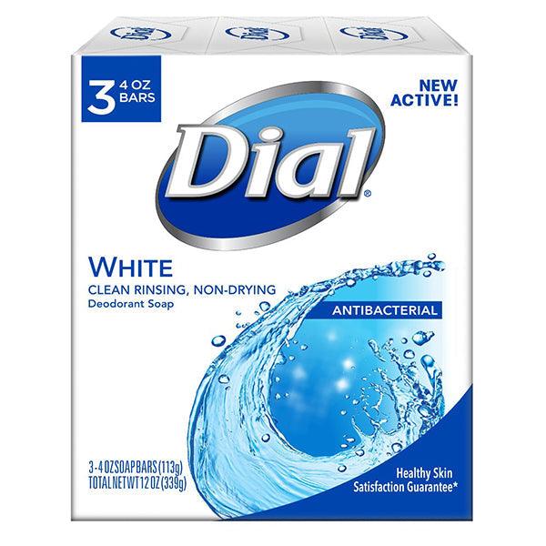 DIAL WHITE CLEAN RINSING ANTIBACTERIAL SOAP 3BARS - Nazar Jan's Supermarket