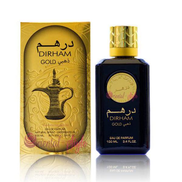 DIRHAM GOLD PREFUMED NATURAL SPRAY 20ML - Nazar Jan's Supermarket