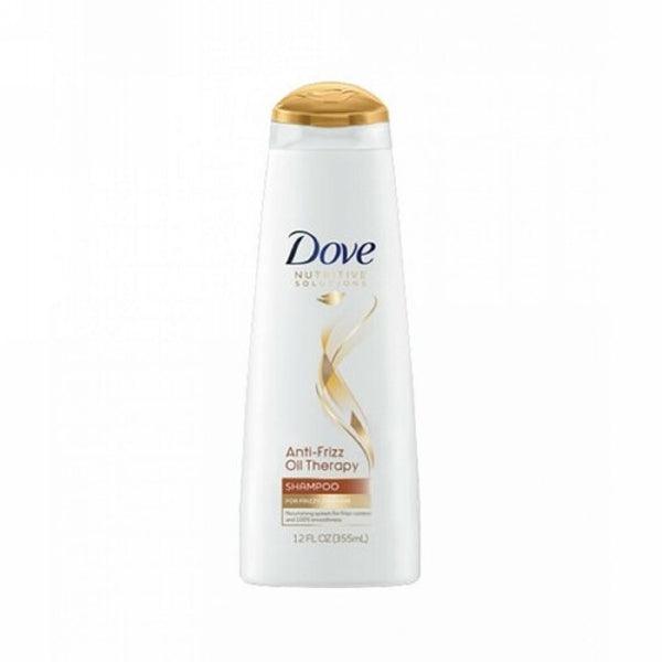 DOVE ANTI-FRIZZ OIL THERAPY SHAMPOO 355ML - Nazar Jan's Supermarket