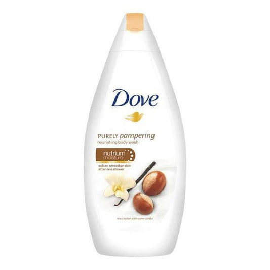 DOVE PURELY PAMPERING SHEA BUTTER B/W 250ML - Nazar Jan's Supermarket