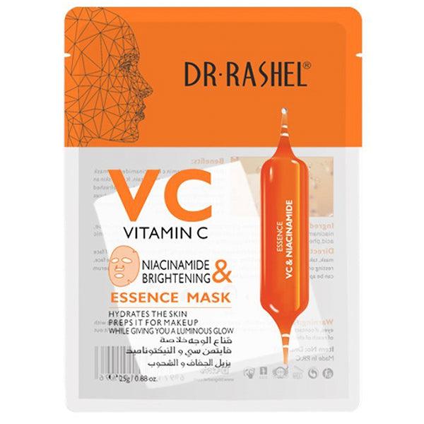 DR.RASHEL VC VITAMIN C NIACINAMIDE & ESSMCE MASK 5PCS - Nazar Jan's Supermarket