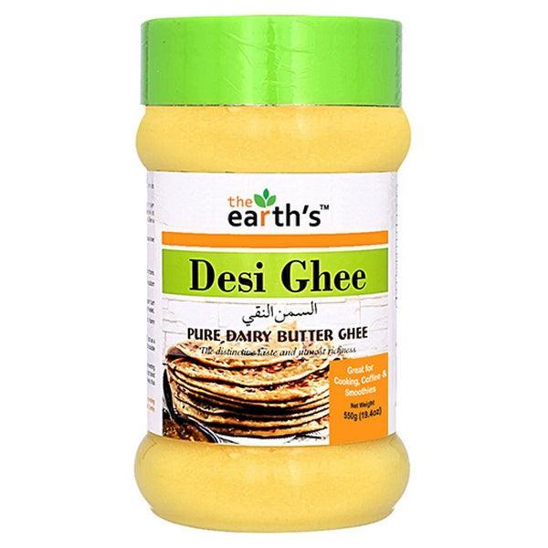 EARTH`S DESI GHEE 550GM – Nazar Jan's Supermarket