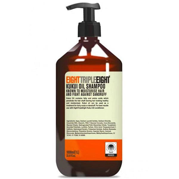 EIGHT TRIPLE EIGHT KUKUI OIL SHAMPOO 1000ML - Nazar Jan's Supermarket