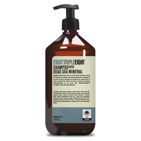 EIGHT TRIPLE EIGHT SHAMPOO WITH DEAD SEA MINERAL 1000ML - Nazar Jan's Supermarket