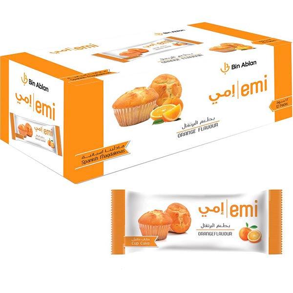 EMI ORANGE FLAVOUR CUP CAKE 55GM - Nazar Jan's Supermarket