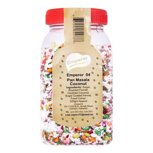 EMPEROR PAN MASALA COCONUT 220G - Nazar Jan's Supermarket