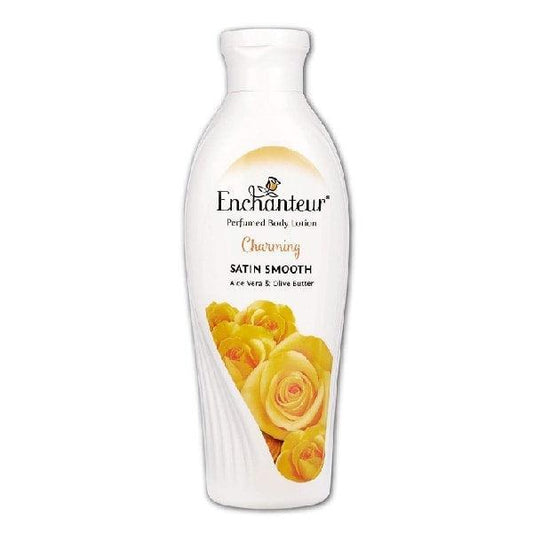 ENCHANTEUR CHARMING SATIN SMOOTH B/LOTION 250ML - Nazar Jan's Supermarket