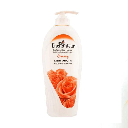 ENCHANTEUR CHARMING SATIN SMOOTH LOTION 500ML - Nazar Jan's Supermarket