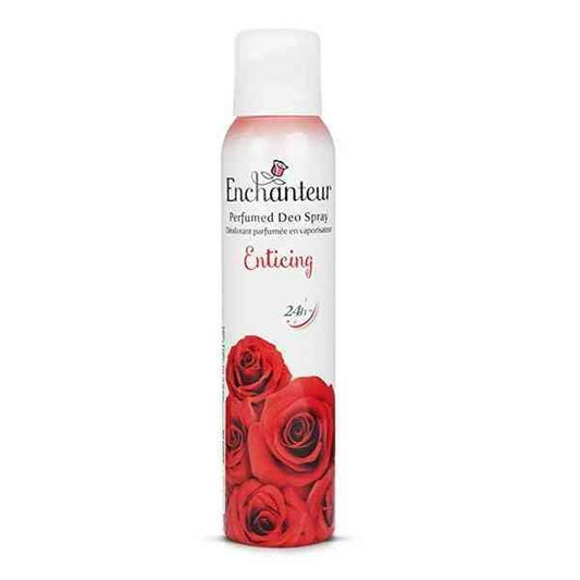 ENCHANTEUR ENTICING PERFUMED DEO SPRAY 150ML - Nazar Jan's Supermarket