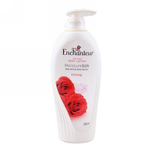 ENCHANTEUR ENTICING SATIN SMOOTH LOTION 500ML - Nazar Jan's Supermarket