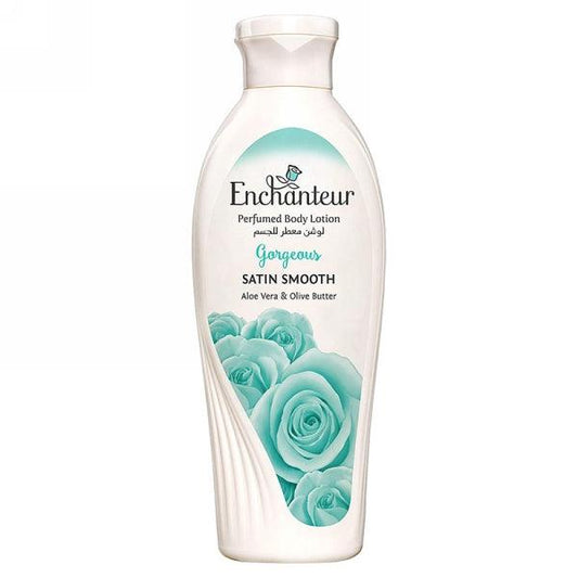 ENCHANTEUR GORGEOUS SATIN SMOOTH B/LOTION 250ML - Nazar Jan's Supermarket