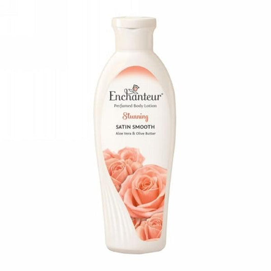 ENCHANTEUR STUNNING SATIN SMOOTH B/LOTION 250ML - Nazar Jan's Supermarket