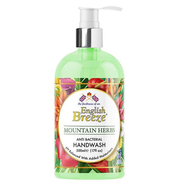 ENGLISH BREEZE MOUNTAIN HERBS HAND WASH 500ML - Nazar Jan's Supermarket